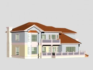 villa 121 3D Model