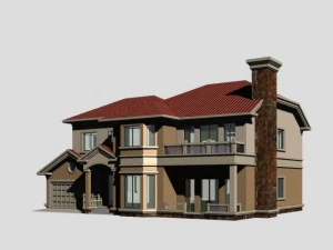 빌라 122 3D 모델