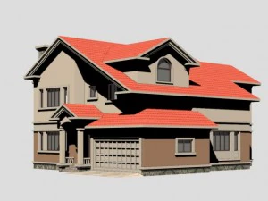villa 123 3D Model