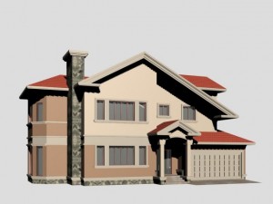 villa 123 3D Model