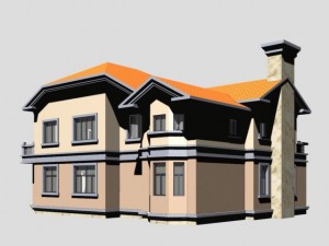 villa 124 Modello 3D