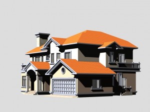 villa 124 Modello 3D