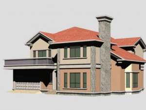 villa 125 3D Model