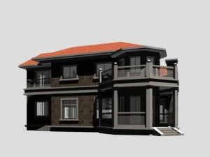 villa 127 3D Model