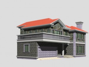 villa 128 3D 模型
