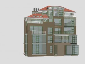 빌라 129 3D 모델