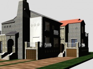 villa 130 3Dモデル