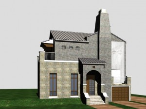 villa 130 Modèle 3D