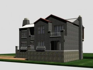 villa 130 3D Model