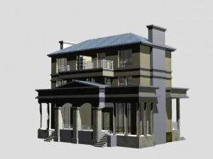 villa 135 3D Model