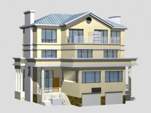 villa 135 3D Model
