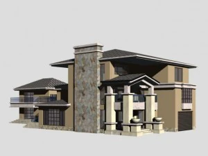 villa 137 3D Model