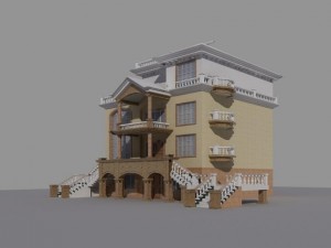 villa 140 3D Model