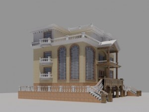 villa 140 3D Model