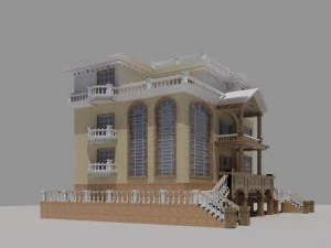 villa 140 3D Model
