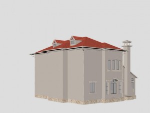 villa 141 3D 모델