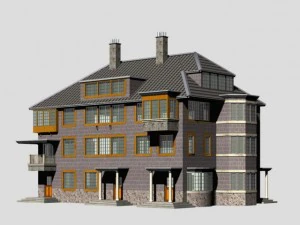 villa 143 3D Model