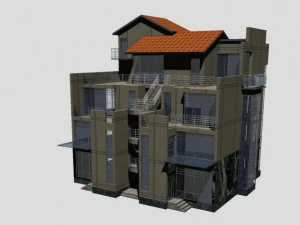 villa 149 3D Model