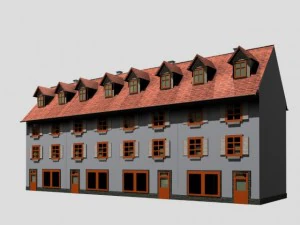 빌라 151 3D 모델