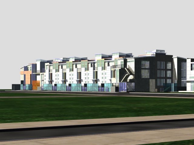 villa 158 3D Model .c4d .max .obj .3ds .fbx .stl .blend 