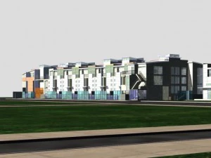 빌라 158 3D 모델