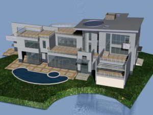 villa 160 3D Model