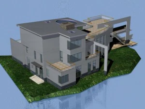 villa 160 3D Model