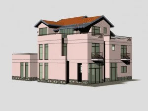 villa 153 3D Model
