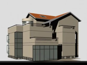 villa 154 3D Model