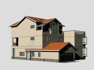 villa 154 3D Model