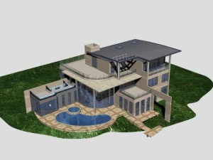 villa 156 3D Model