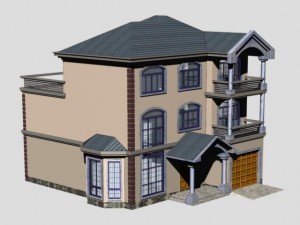 villa 165 3D Model