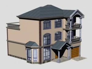 villa 165 3D Model