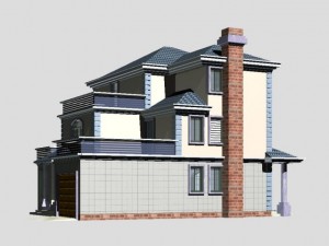 villa 166 3Dモデル