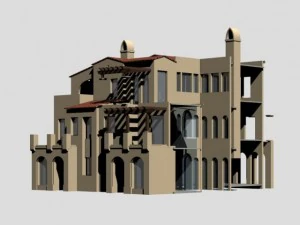 villa 167 3D Model