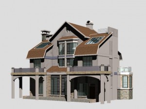 villa 168 3Dモデル