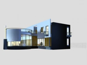 빌라 169 3D 모델