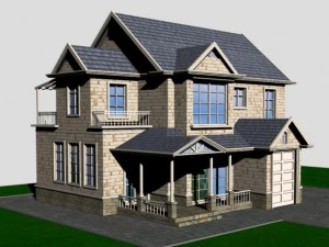 빌라 179 3D 모델