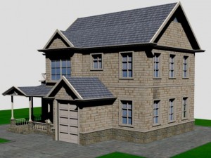 villa 179 Modello 3D
