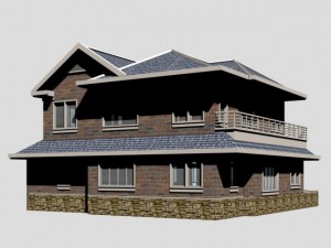 villa 182 3D 模型