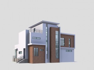 villa 184 3D-Modell
