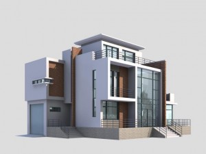 villa 184 3D-Modell