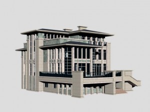 villa 185 3D 模型