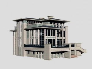 villa 185 3D Model