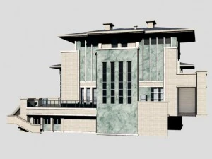 villa 185 3D Model