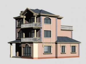 villa 187 3D Model