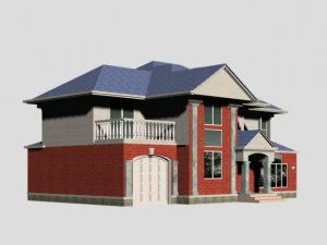 빌라 188 3D 모델