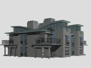 villa 189 3D Model