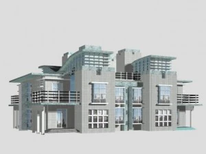 villa 189 3D Model