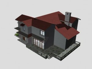 villa 190 3D Model